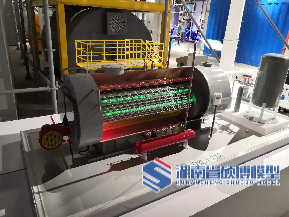 工业锅炉仿真模型