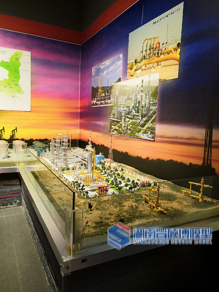 石油化工仿真模型展览