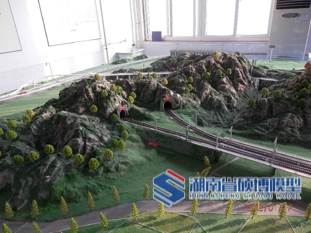 轨道交通沙盘模型