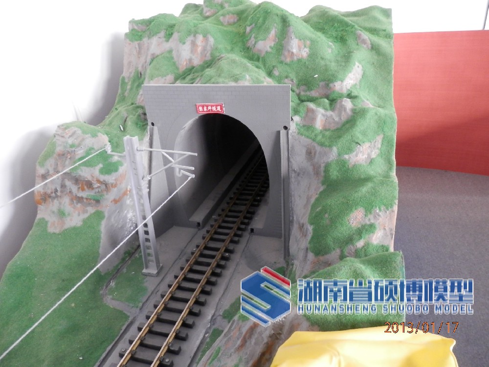 轨道交通隧道模型