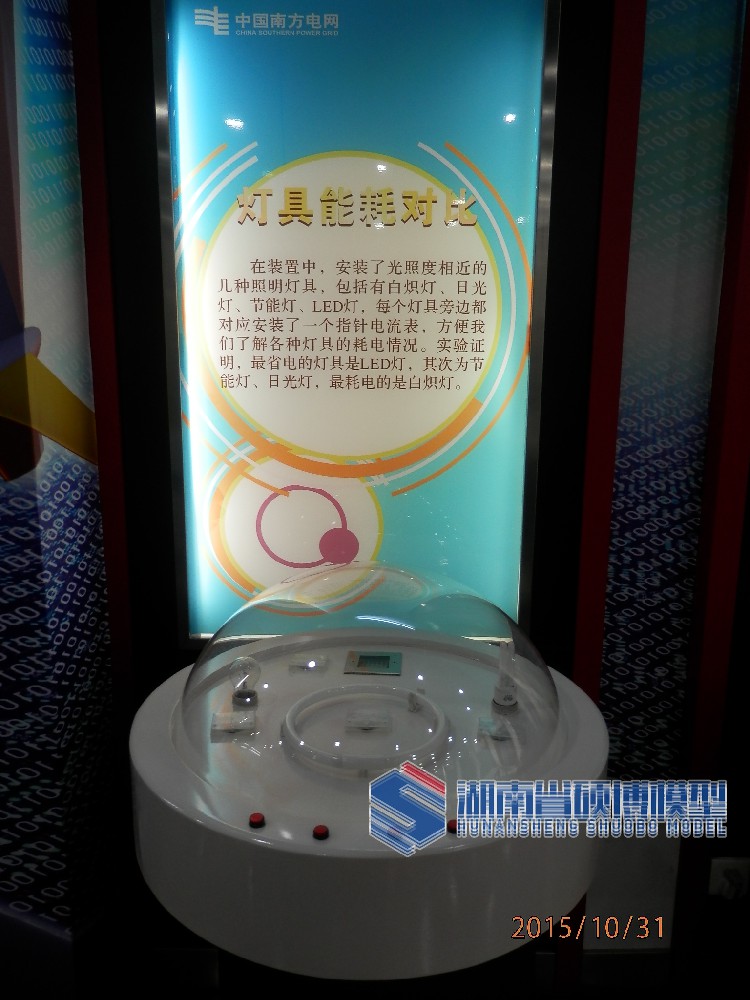 灯具能耗对比模型